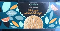 Galettes Thé noir saveur Orange