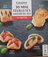 30 mini feuilletes saveurs du sud
