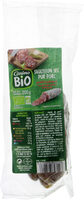 Saucisson sec pur porc qualité supérieure Bio