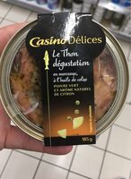Le thon dégustation en morceaux, à l'huile de colza Poivre vert et arôme naturel de citron