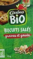 Biscuits salés graines et gouda