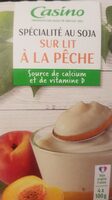 Soja sur lit de pêche