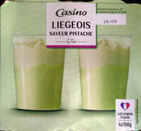Liégeois Saveur Pistache