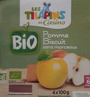 Pomme biscuit bio baby
