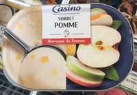 Sorbet pomme avec morceaux de pomme