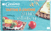 Tartine à l'avoine sans gluten