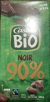 Chocolat noir 90% bio origine Pérou
