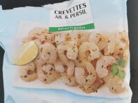 Crevettes ail & persil