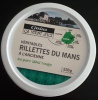 Véritables rillettes du Mans à l'ancienne
