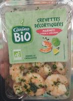 Crevettes décortiquées marinées citron & coriandre bio