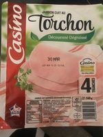 Jambon supérieur cuit au Torchon Découenné Dégraissé