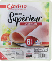 Jambon supérieur avec couenne