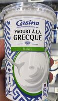 Yaourt à la grecque nature , pot unitaire