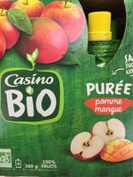 Purée Pomme Mangue Sans Sucres Ajoutés