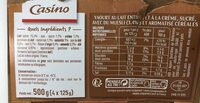 Yaourt crémeux au muesli