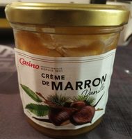 Crème de marrons vanille