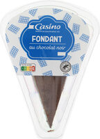 Fondant au chocolat noir
