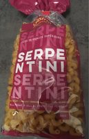 SERPENTINI Pâtes de qualité supérieure