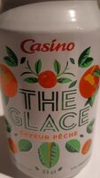 Thé glacé saveur pêche