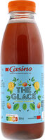 Thé glacé saveur mangue