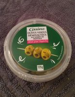 Olives vertes dénoyautées aux herbes de Provence