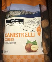Canistrelli corses aux noisettes