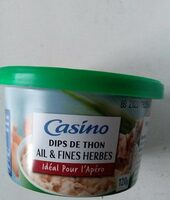Dips de thon ail & fines herbes