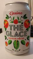 Thé glacé saveur pêche