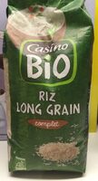 Riz complet long grain bio