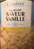 Riz au lait saveur vanille