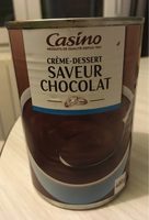 Crème dessert saveur chocolat