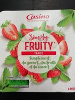 Simply fruity* Fraise - *Simplement fruité