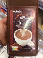 Boisson cacaotee intense