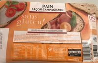 Pain façon campagnatd sans gluten
