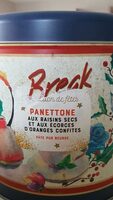 Panettone pur beurre festif boite métal