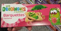 Barquettes framboise