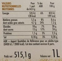 Bûche glacée Vanille caramel