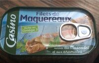 Filets de Maquereaux marinés au Muscadet et aux aromates (Lot de 3)
