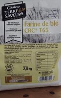 Farine de blé CRC T65