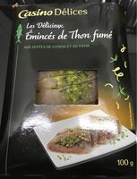Les Délicieux - Emincés de thon fumé aux zestes de citron et au thym