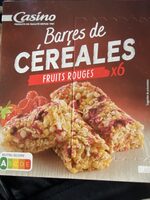 Barre de céréales Fruits Rouges