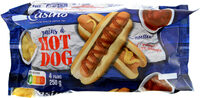 PAINS HOT DOG prédécoupés