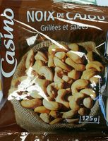 Noix de Cajou grillées et salée