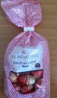 Sac œufs praliné noir