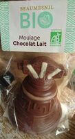 Moulage cloche chocolat au lait BIO