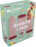 Framboise citron sorbet