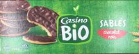 Sablés chocolat noir  BIO