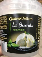 La Burrata au basilic