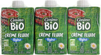 Crème fluide légère
15% de mat. gr.