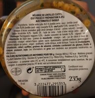 Salade lentilles œuf poché